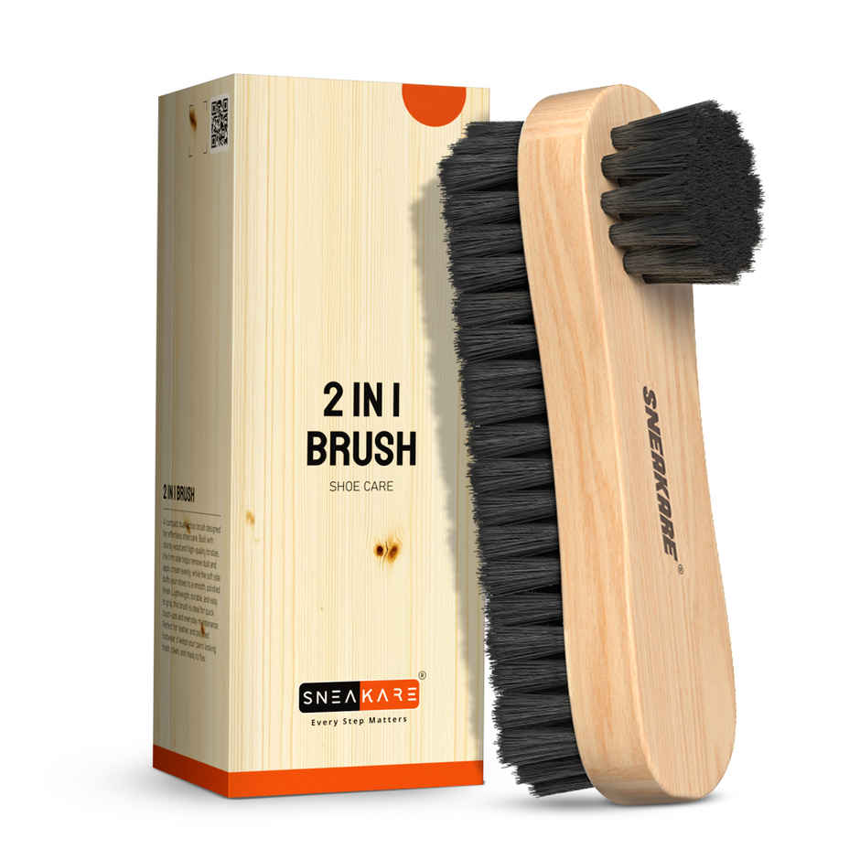 Sneakare 2 in 1 Shoe Care Brush