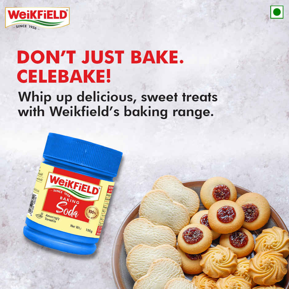 Weikfield Corn Starch (500g) & Weikfield Baking Soda Jar (100g) Combo