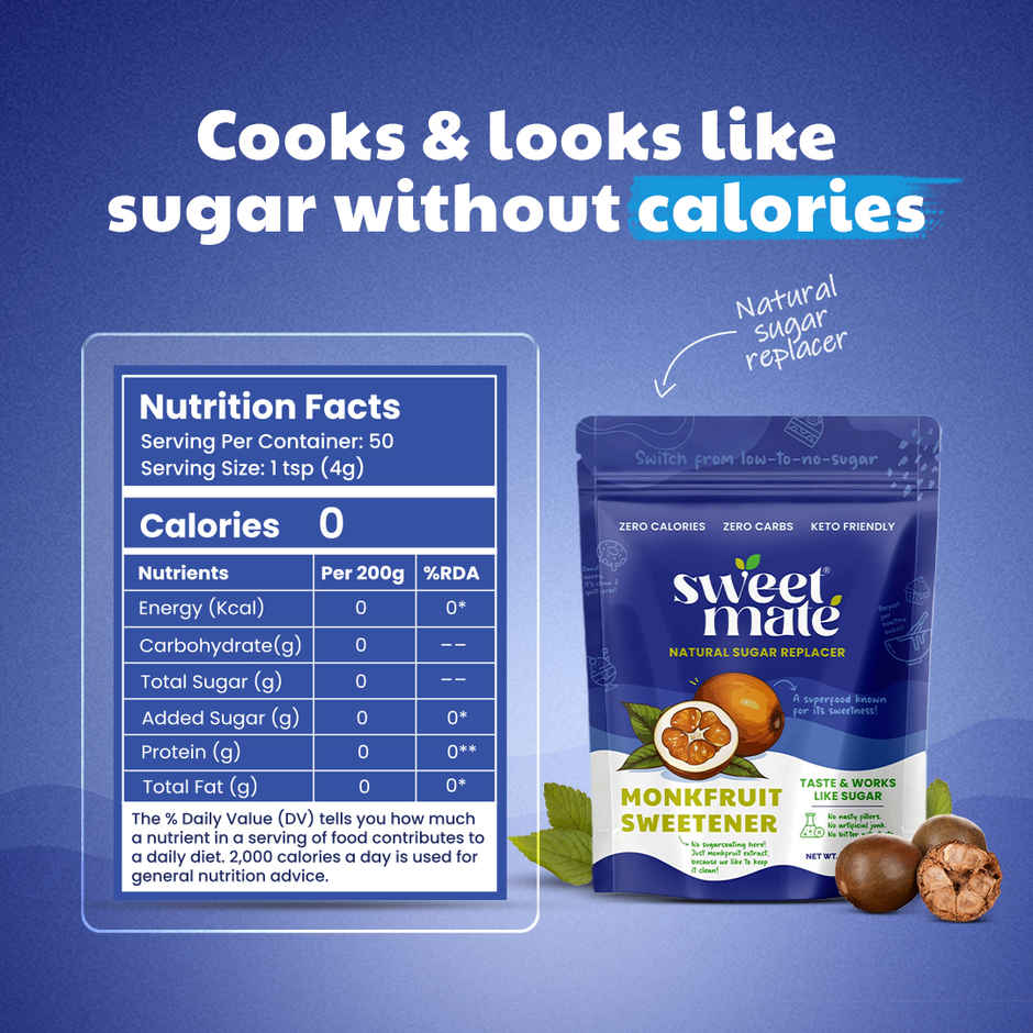 Sweetmate Monk Fruit Powder