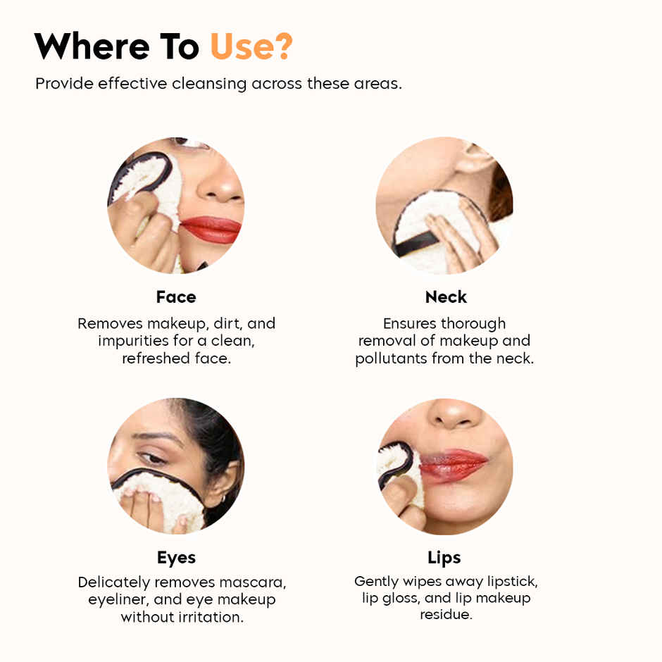 Gleva Reusable Cleansing Makeup Remover Pad