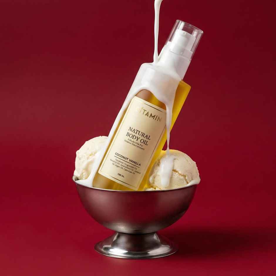 Bitamin Coconut Vanilla Natural Body Oil