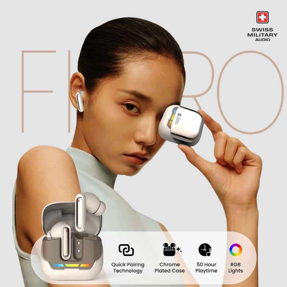 Swiss Military Audio Earbuds - Firo | Beige