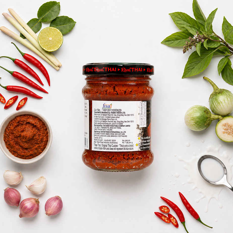 Real Thai Red Curry Paste