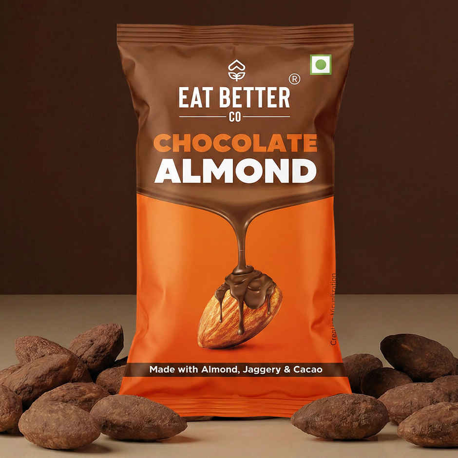 Chocolate Coated Almonds - No Added Sugar - Eat Better Co