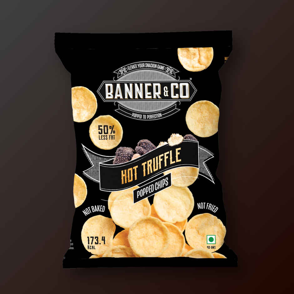 Banner & Co Hot Truffle Popped Chips