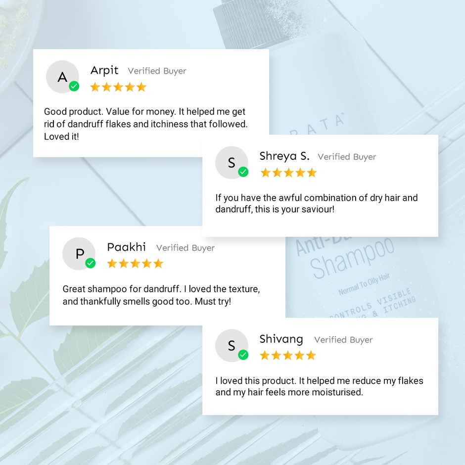 Arata Anti-Dandruff Shampoo (Normal-Oily Hair)