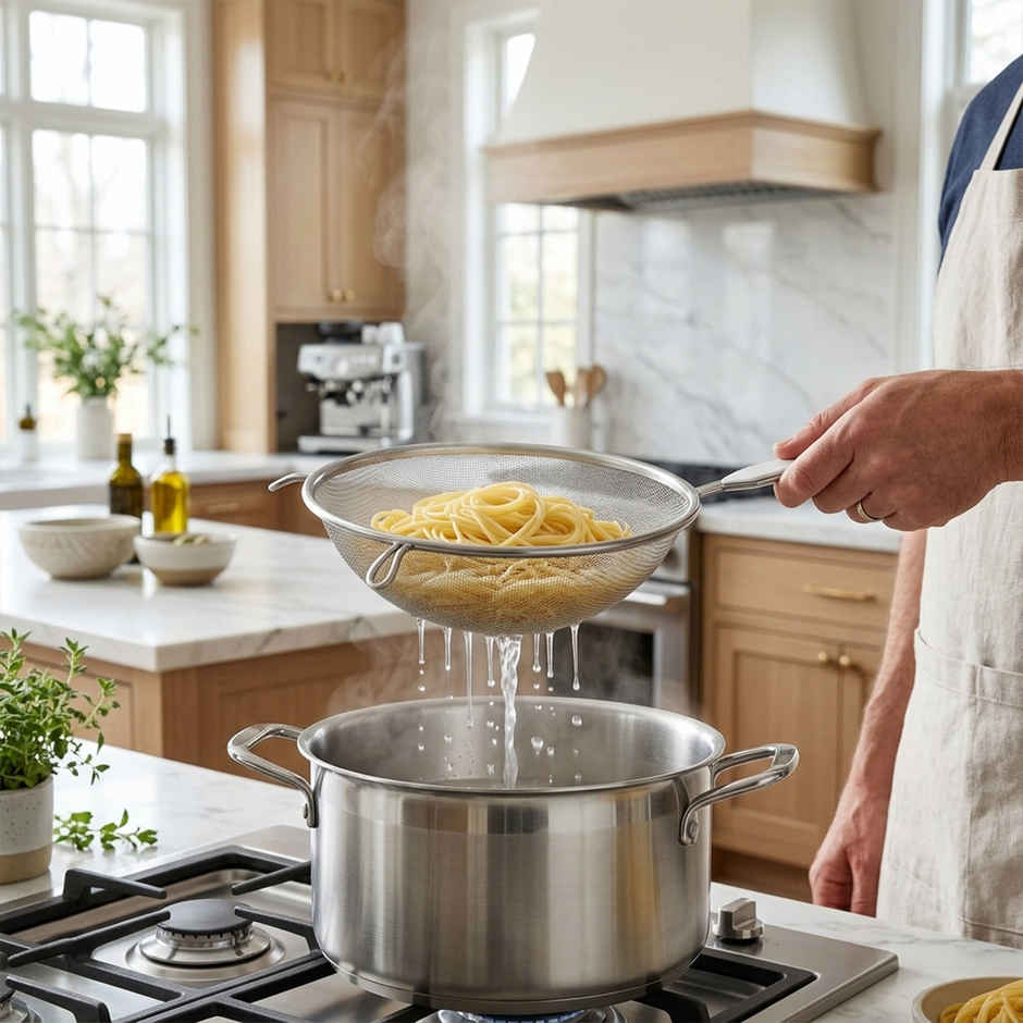Habitat Stainless Steel Multipurpose Strainer | 20 cm