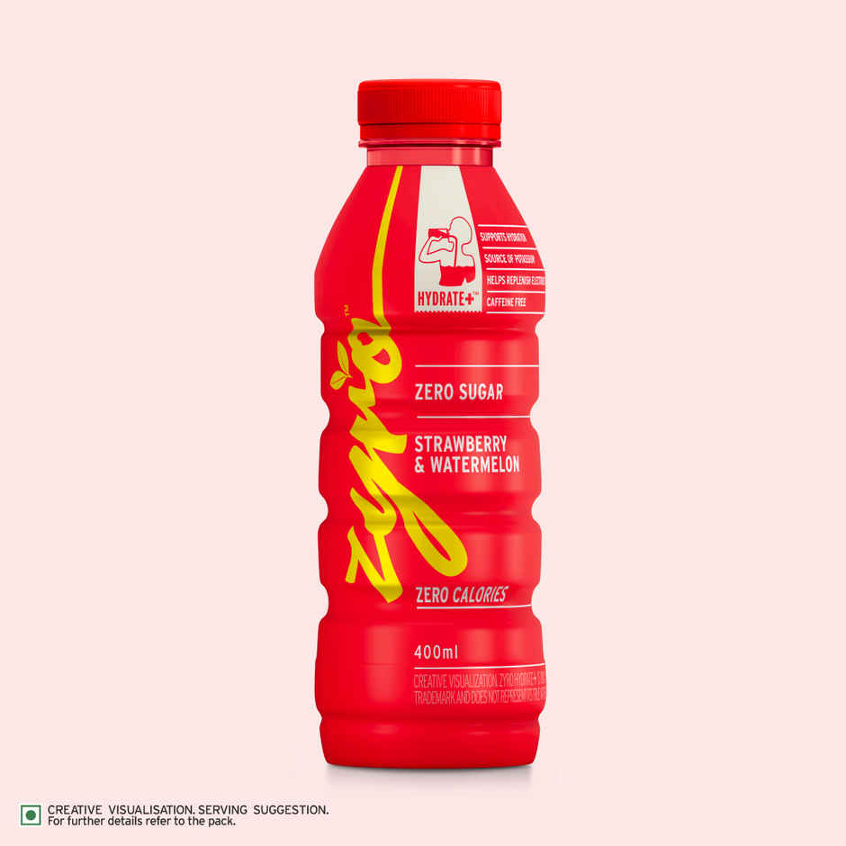 Zyro by Karan Aujla Hydration Drink | Zero Sugar | Strawberry & Watermelon