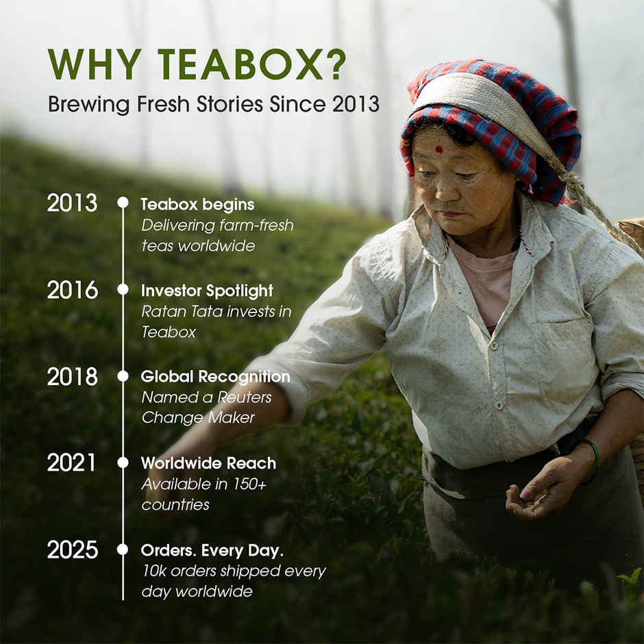 Teabox Kadak Chai | Premium Black Tea (CTC) with Strong Flavour and Aroma