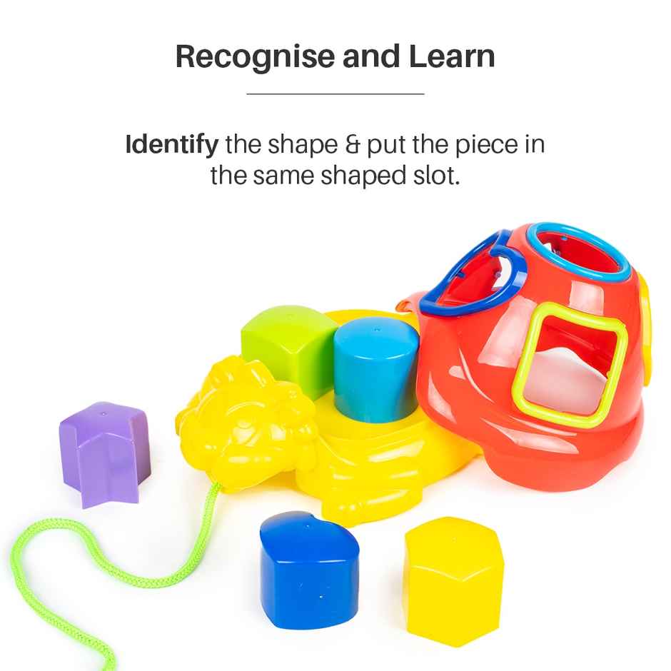Ratna's Lion Shape Sorter 2In1