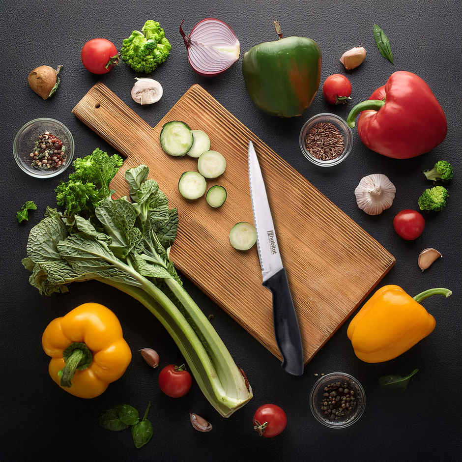 Habitat Pro Ultimate Vegetable Knife Stainless Steel | Cutting With Precision