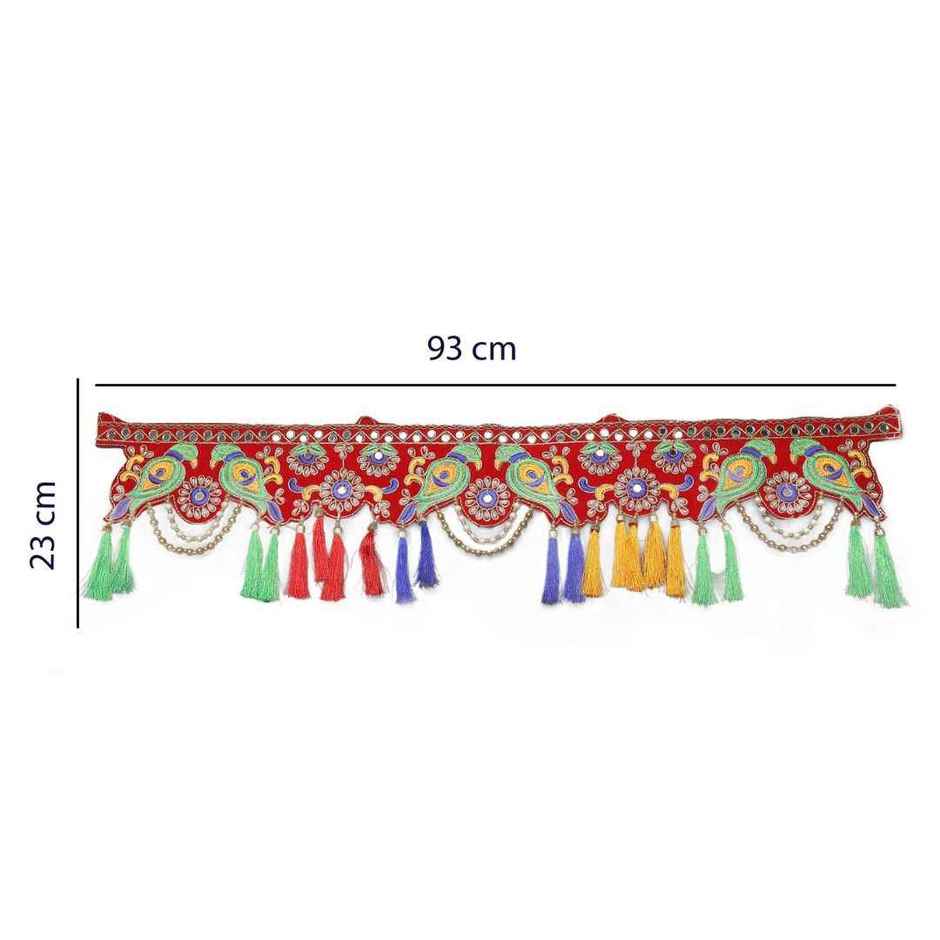 Deluxe Toran For Door Hanging | 3 ft | Multicolor | Chandar