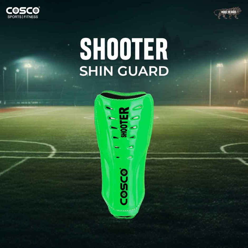 Cosco Plastic Shin Guard - Shooter