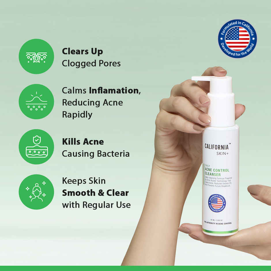 California Skin+ Acne Control Face Wash Cleanser