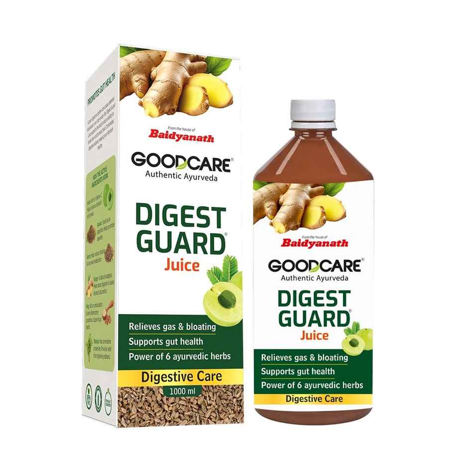 Goodcare Digest Guard Juice For Healthy Gut And Helps Relive Bloating With Power Of 6 Ayurveda Herb