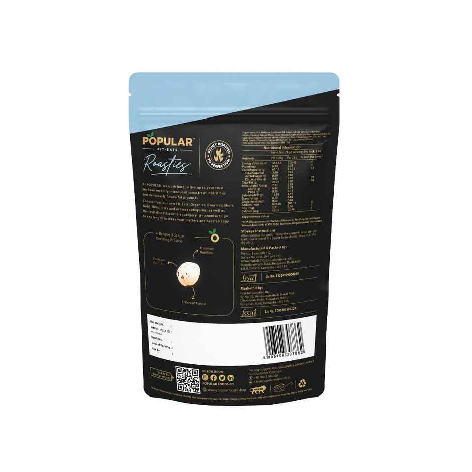 Popular Fit Eats Roasties Roasted Makhana Sour Cream & Onion