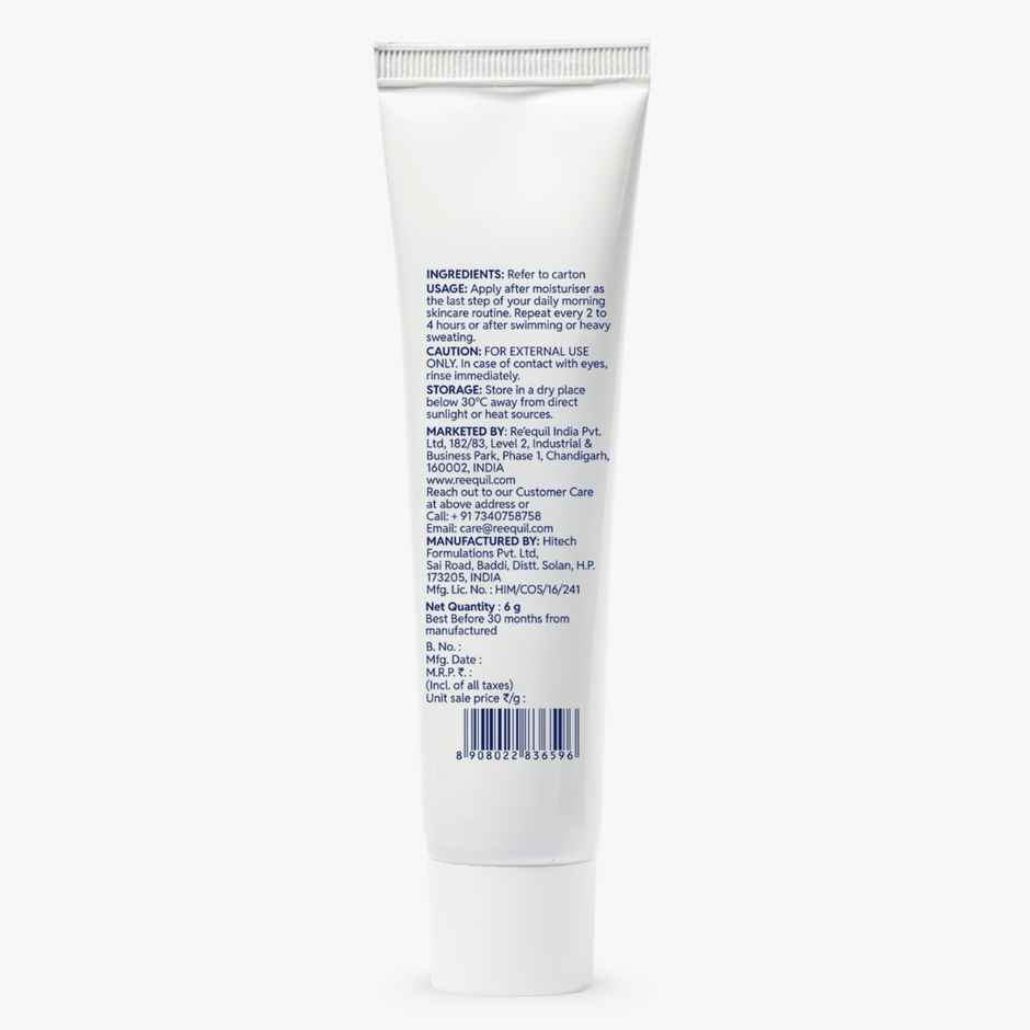 Re'equil Ultra Matte Dry Touch Sunscreen SPF 50 PA++++