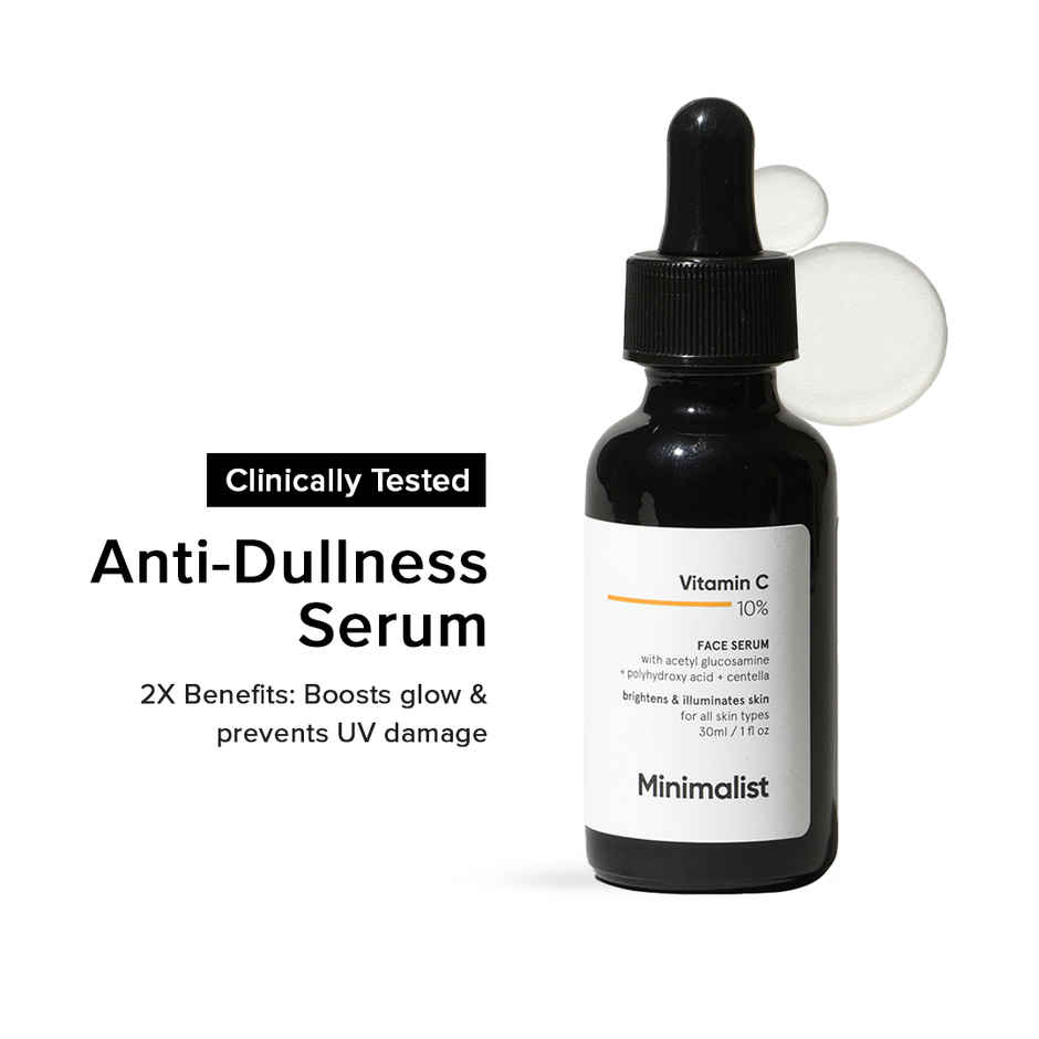 Minimalist 10% Vitamin C Brightening & Hydrating Face Serum