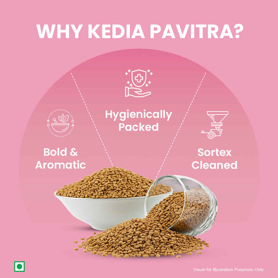 Kedia Pavitra Methi Dana | Fenugreek Seeds