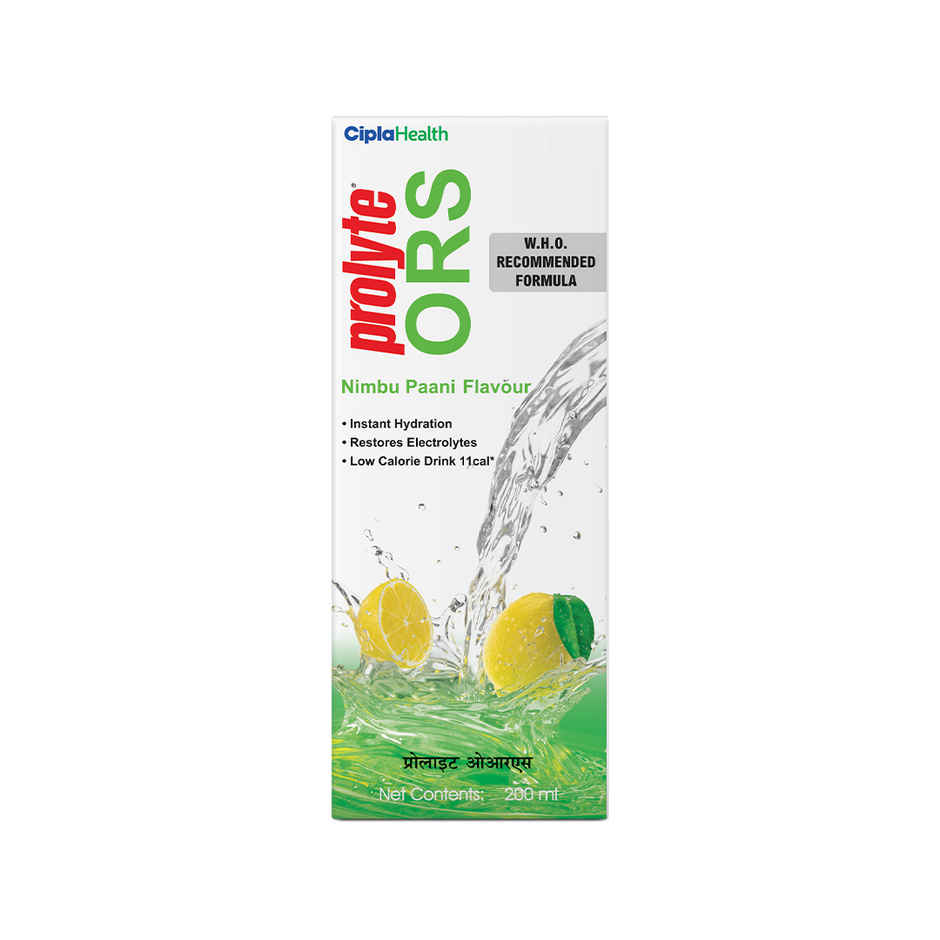 Cipla Prolyte ORS | Nimbu Paani Flavour Combo