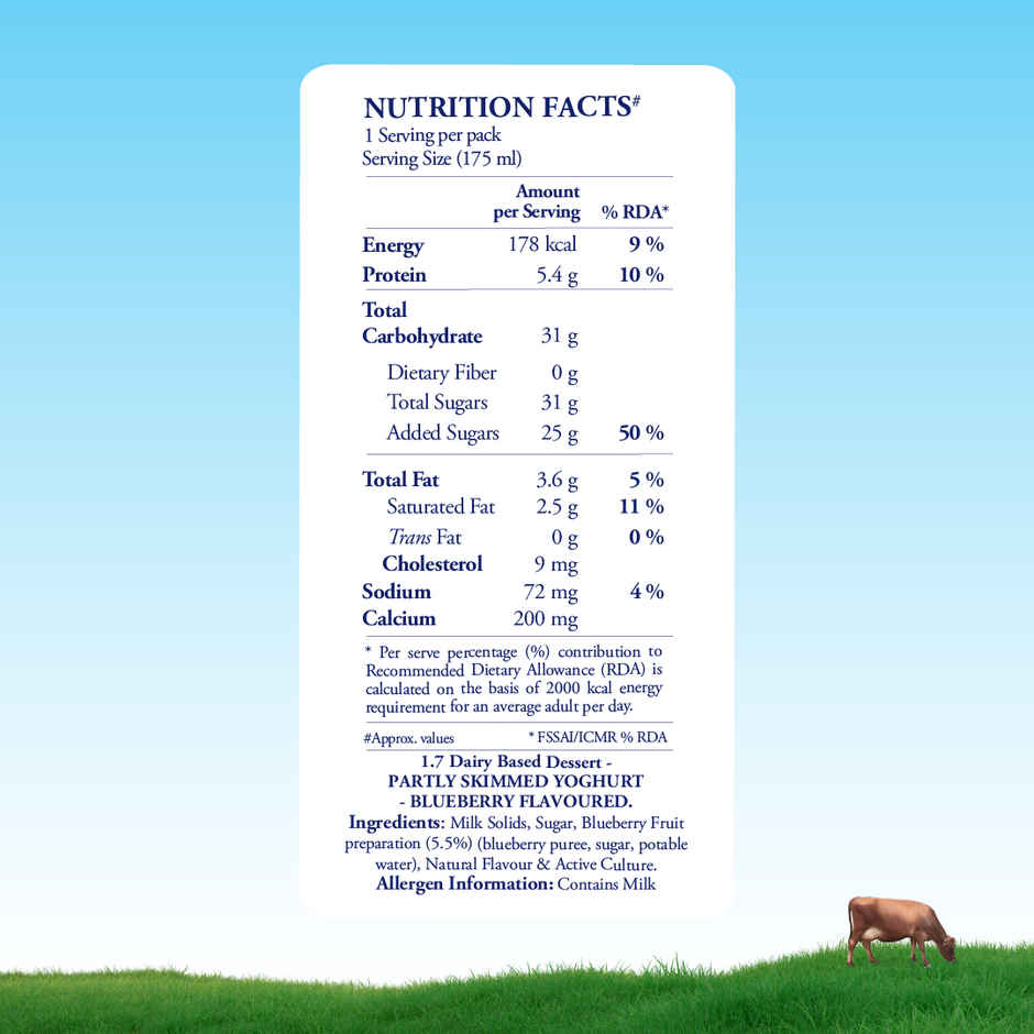 Hatsun Yogurt Drink Blueberry