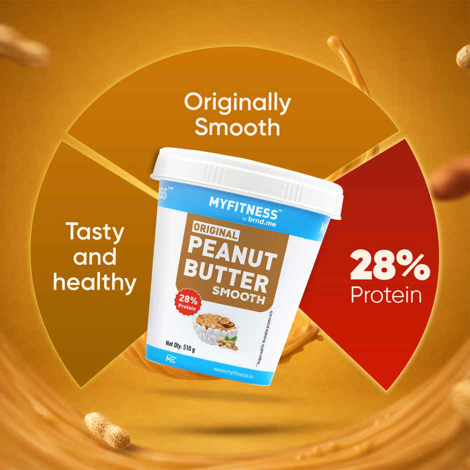 MyFitness Original Peanut Butter Smooth Spread | High Protein