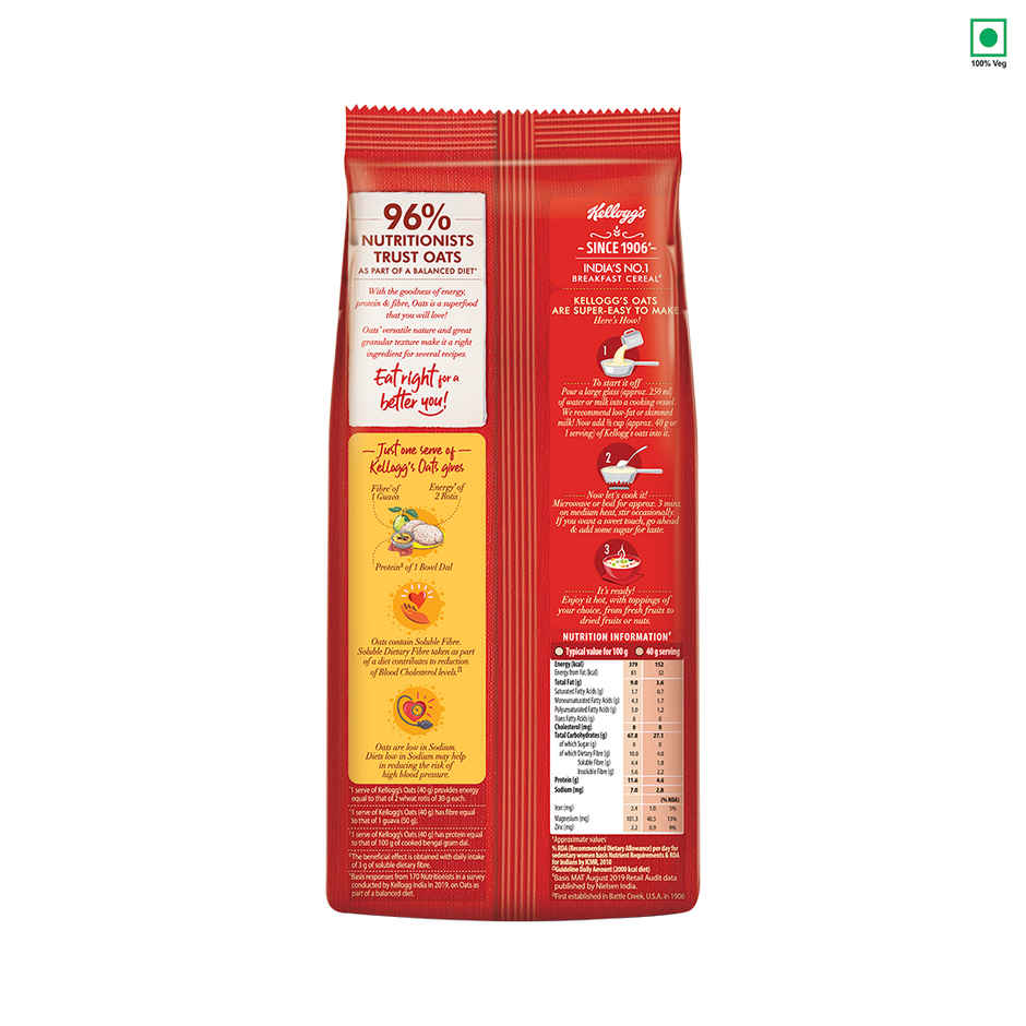 Kelloggs Oats - Heart to Heart Pouch