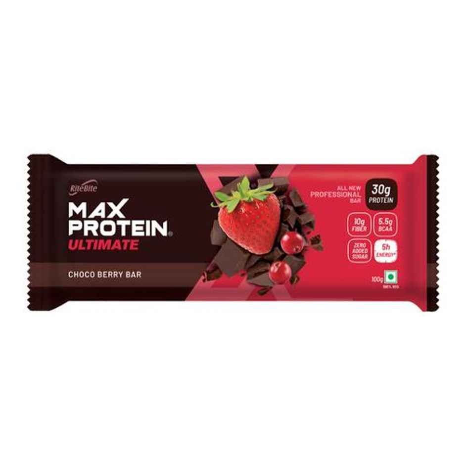 RiteBite Max Protein 30g Protein Bar Choco Berry
