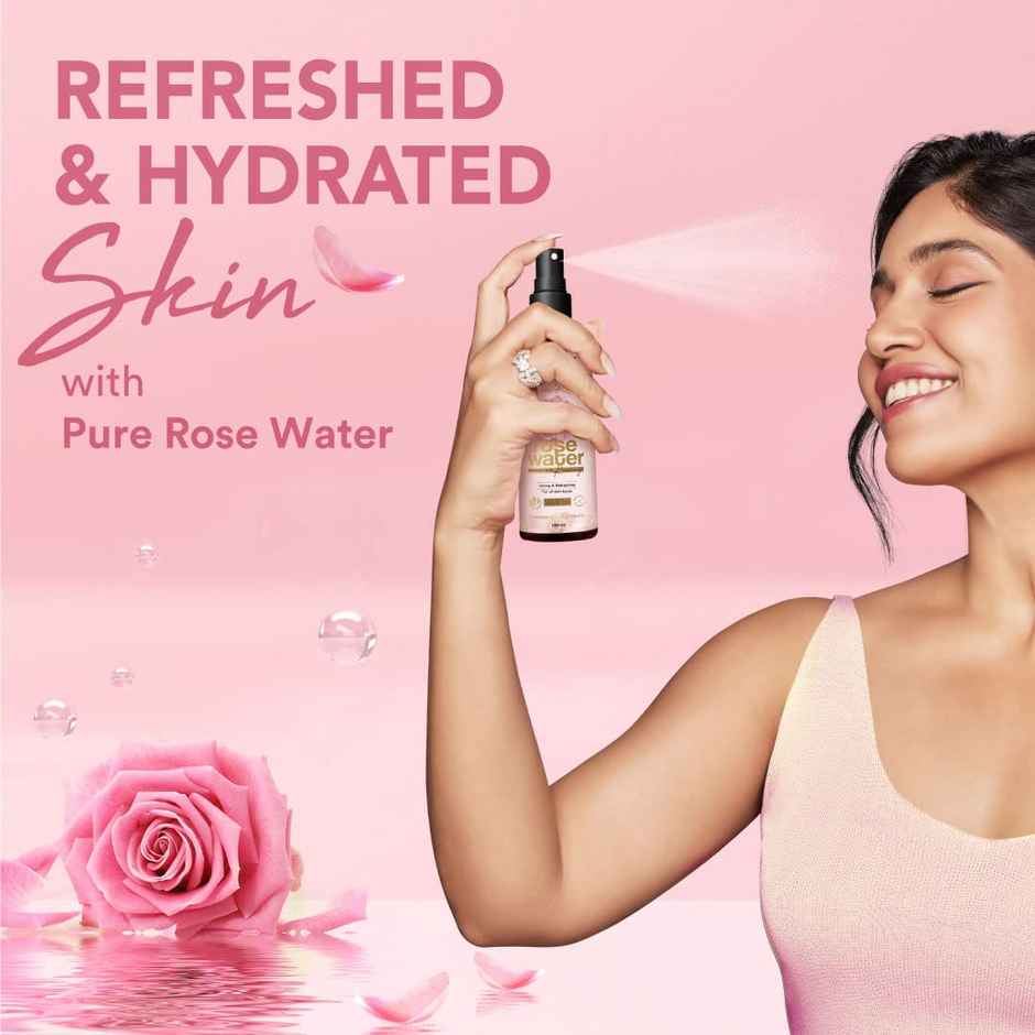 WOW Skin Science Himalayan Rose - 99% Pure Rose Water Rose obtained from Kannauj