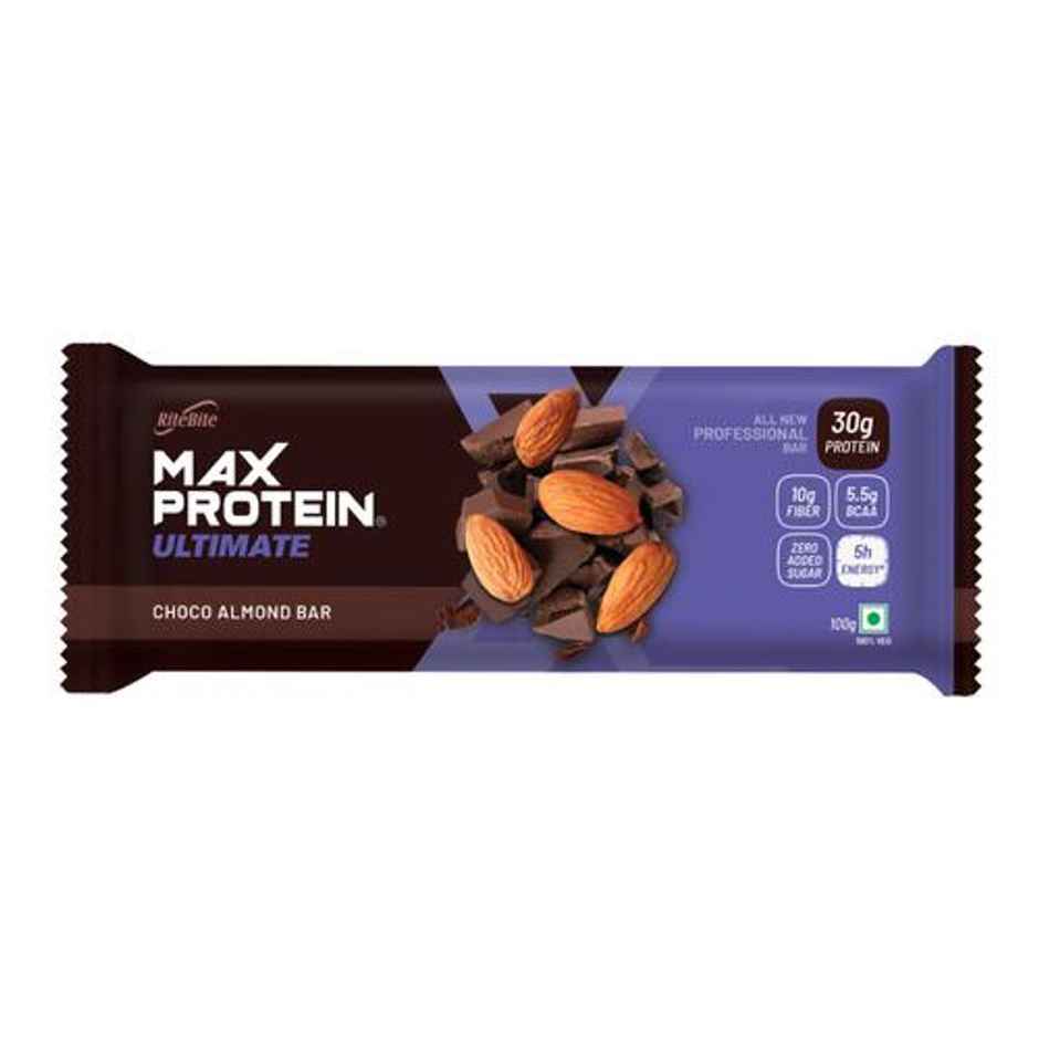 RiteBite Max Protein 30g Protein Bar Choco Almond Combo