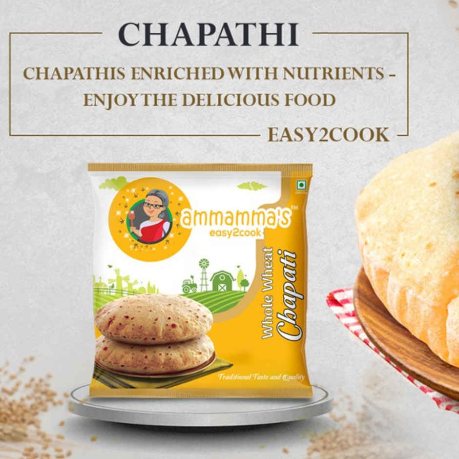 Ammamma's Whole Wheat Chapati Combo