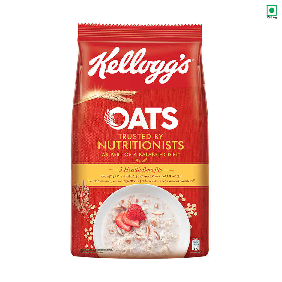 Kellogg's Rolled Oats High Protein & Fibre, Low Sodium