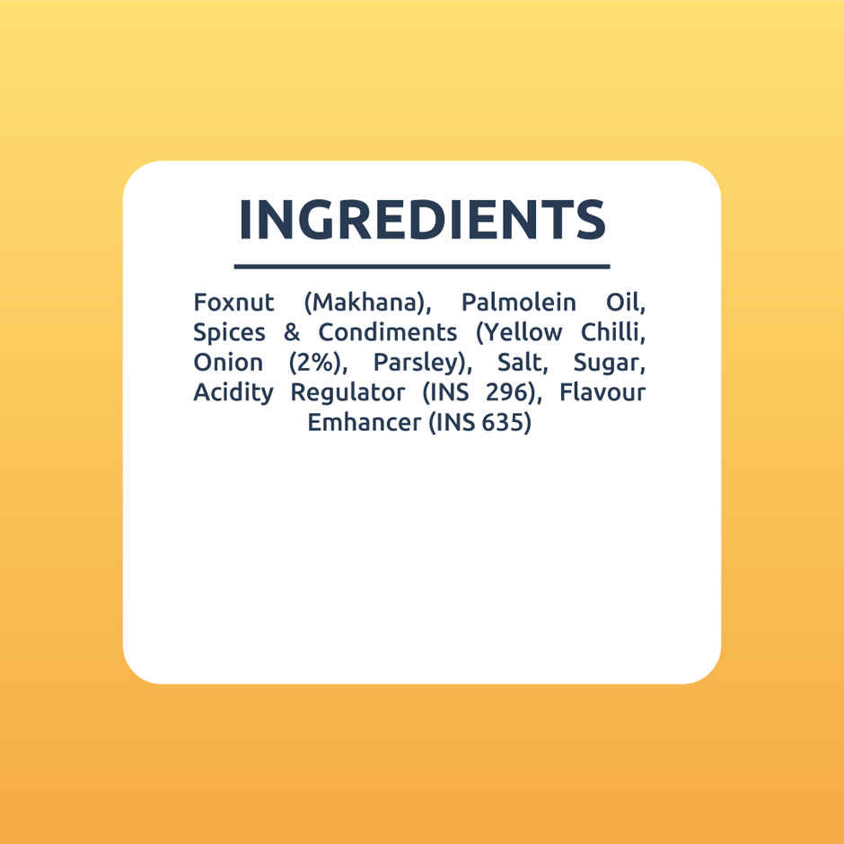 Farmley Cream & Onion Makhana Roasted In Olive Oil Healthy Snacks Combo