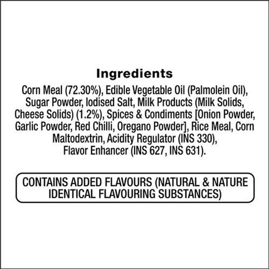 Fun Flips Puffs Cheeesy Pizza Healthy Baked Snacks