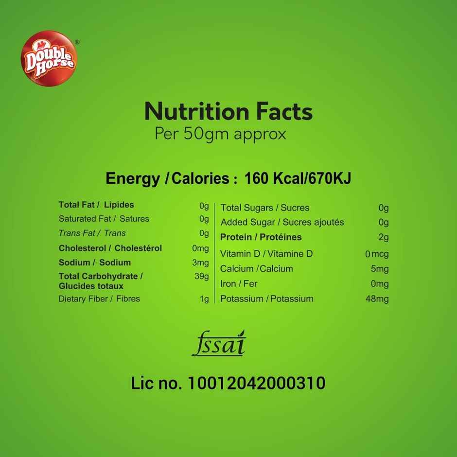 Double Horse Puttupodi White