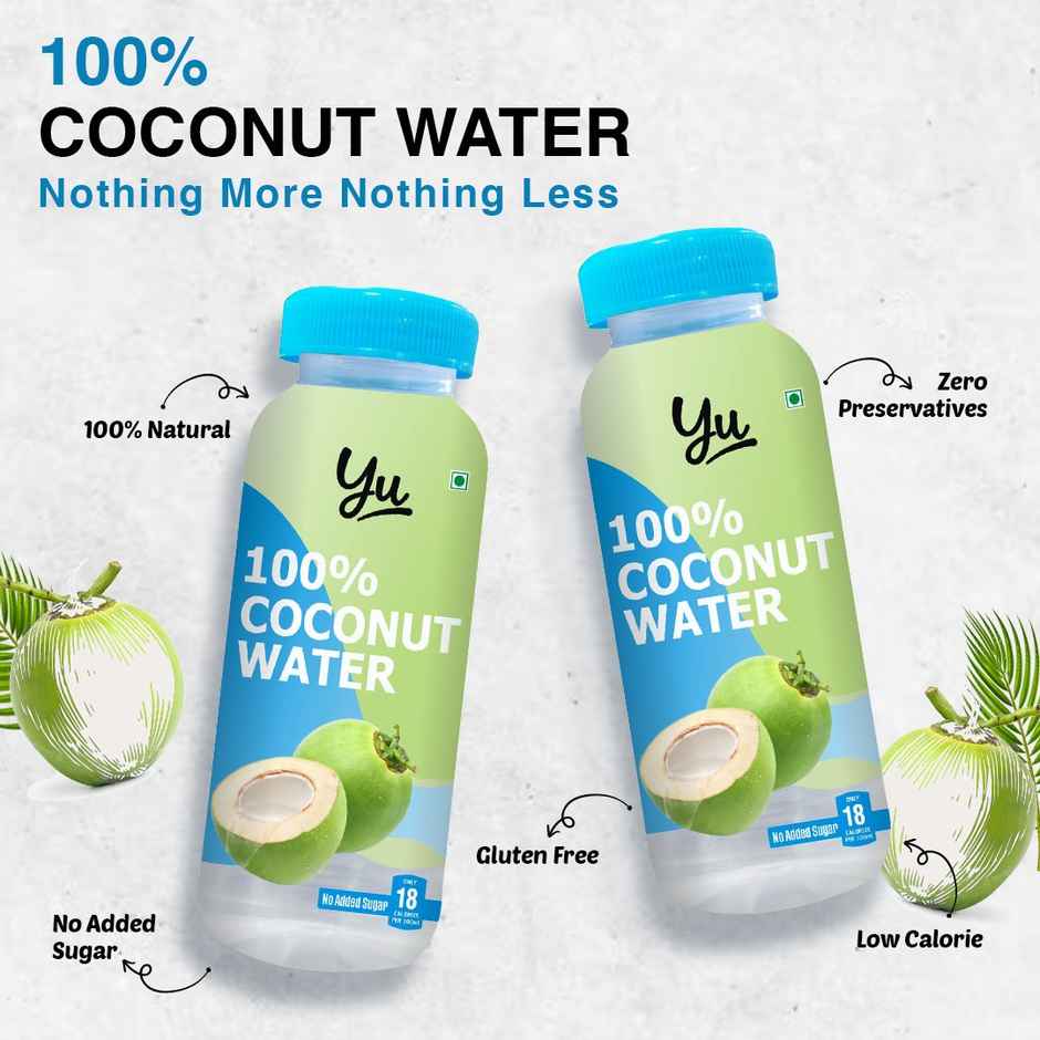 Yu 100% Natural Coconut Water | 200 ml