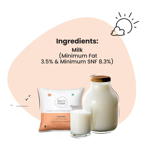 Sid's Farm Cow Fresh Milk