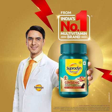 Supradyn Naturals Ginseng Multivitamin For Men 30 Tablets