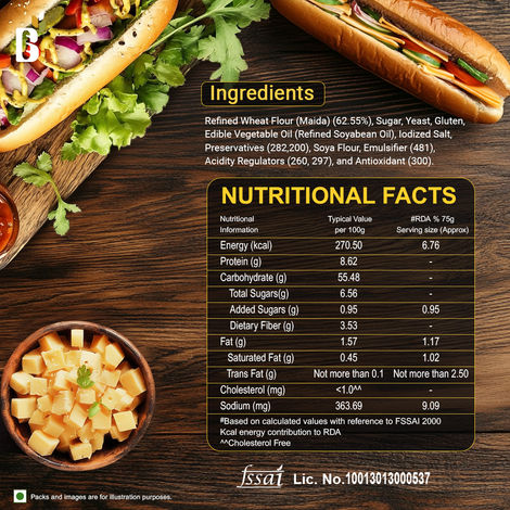 Baker's Loaf No Palm Oil Hot Dog by Modern