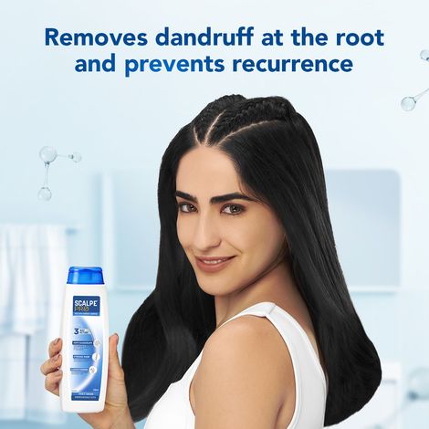 Scalpe Pro AntiDandruff Shampoo Removes Dandruff Strong Hair For Women & Men