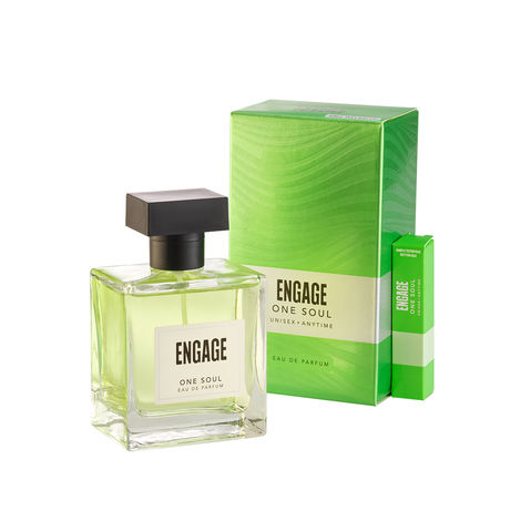 Engage One Soul Gender-free Perfume, Citrus & Spicy, Free Tester with pack