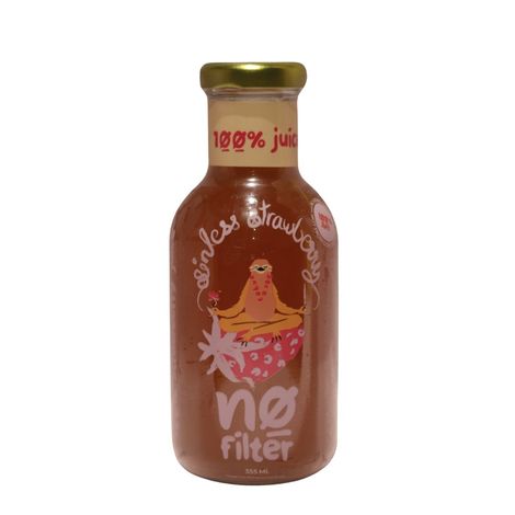 No filter 100% juice strawberry