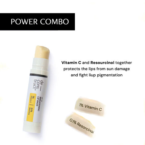 Deconstruct Brightening Lip Balm with 1% Vitamin C|SPF 30 |Hydrates & Brightens Dry & Pigmented Lips