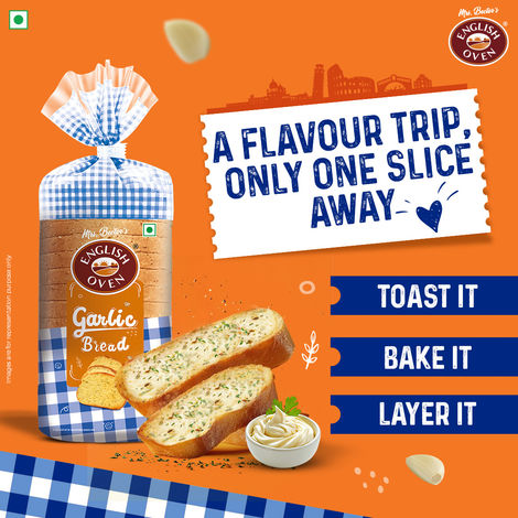 English Oven Garlic Bread