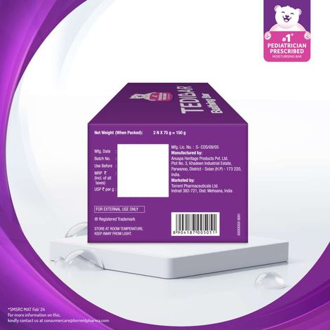 Tedibar Bathing Bar For Babies Sensitive Skin Pack