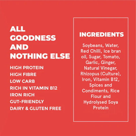 Hello Tempayy 40g Protein Szechuan Tempeh Cubes | Low Fat & High Fibre