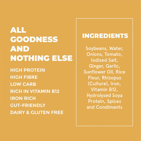 Hello Tempayy 40g Protein Masala Tempeh Cubes |Low Fat & High Fibre