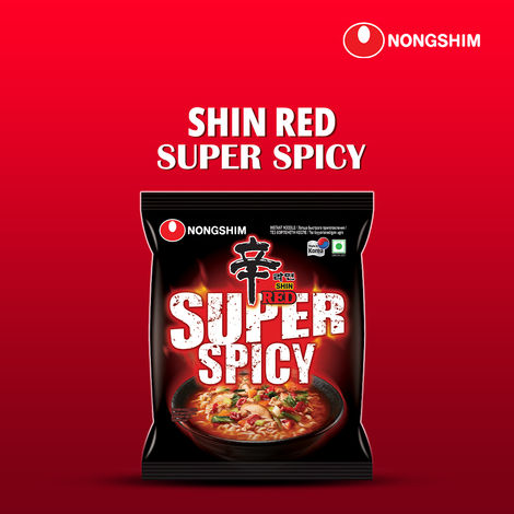 Korean Nongshim Shin Red Super Spicy Veg