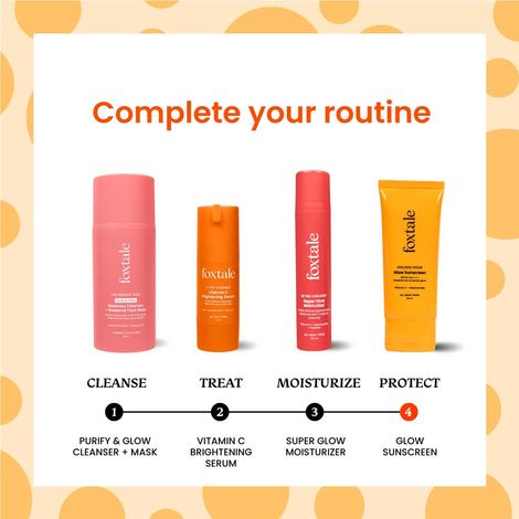 Foxtale Glow Sunscreen SPF 50 PA++++
