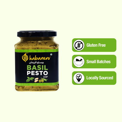 Habanero Basil Pesto Dip